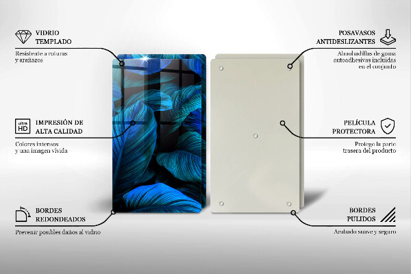 Deska do krojenia Liście roślinność dżungli