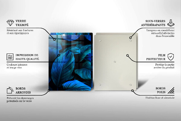 Deska do krojenia Liście roślinność dżungli