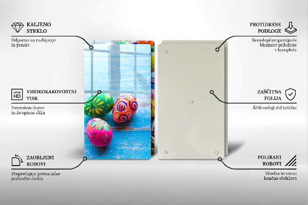 Deska do krojenia Wielkanocne jajka pisanki