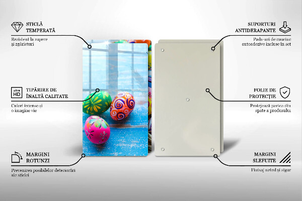 Deska do krojenia Wielkanocne jajka pisanki