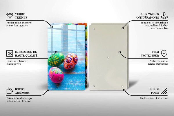 Deska do krojenia Wielkanocne jajka pisanki