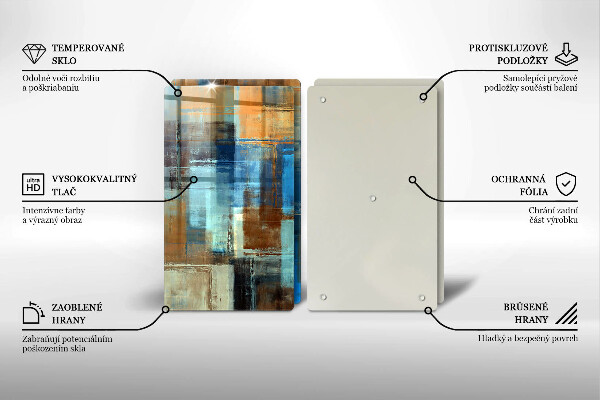 Deska do krojenia Malowane tło