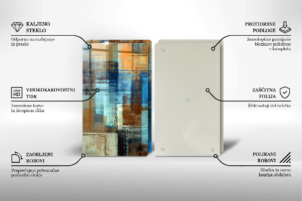 Deska do krojenia Malowane tło