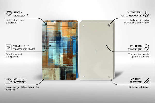 Deska do krojenia Malowane tło