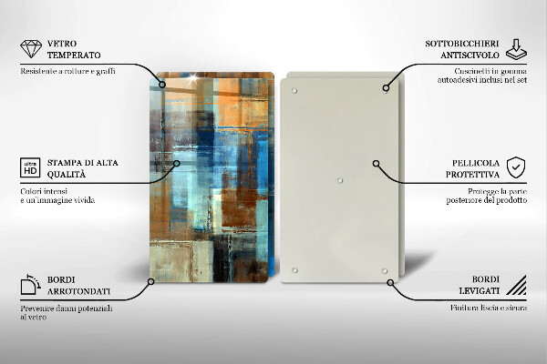 Deska do krojenia Malowane tło