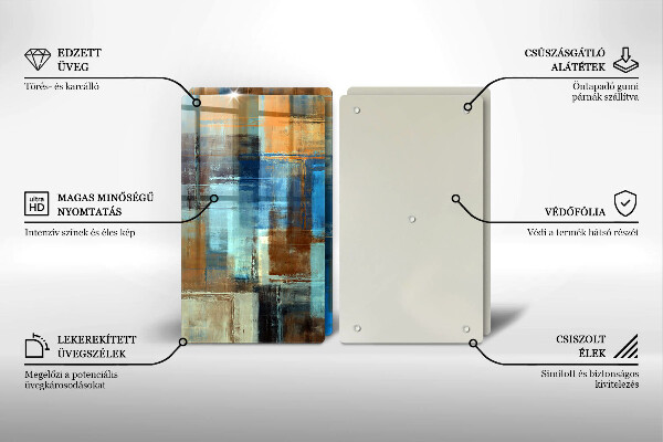 Deska do krojenia Malowane tło