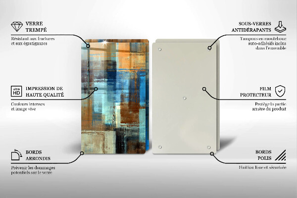 Deska do krojenia Malowane tło