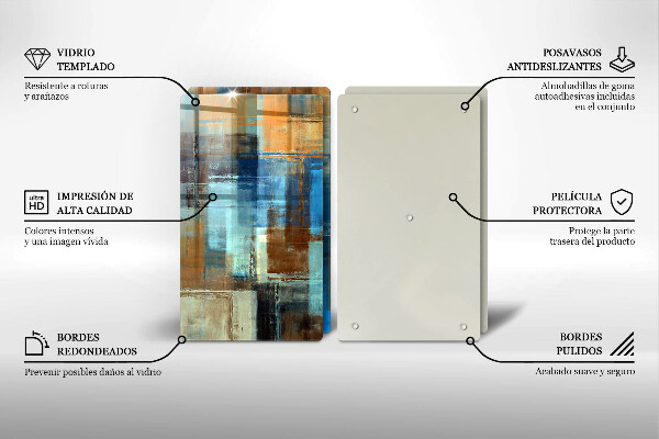 Deska do krojenia Malowane tło