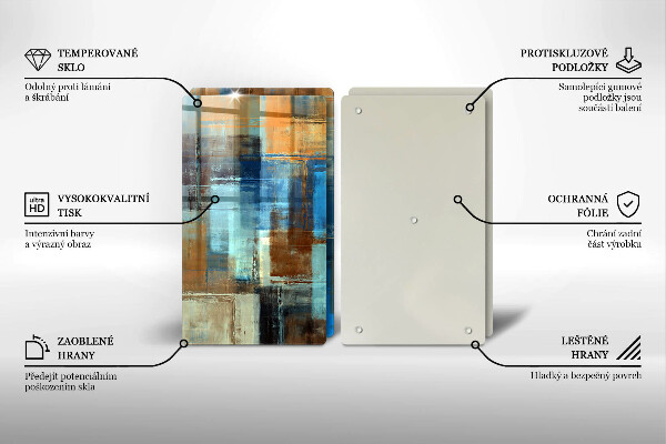 Deska do krojenia Malowane tło