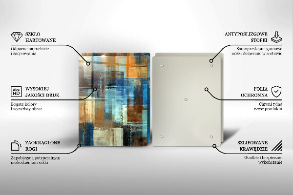 Deska do krojenia Malowane tło