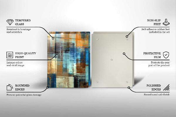 Deska do krojenia Malowane tło