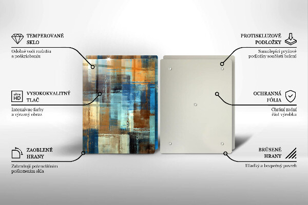 Deska do krojenia Malowane tło