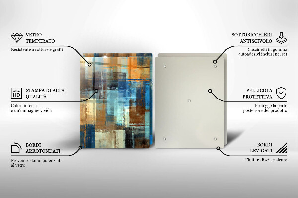 Deska do krojenia Malowane tło