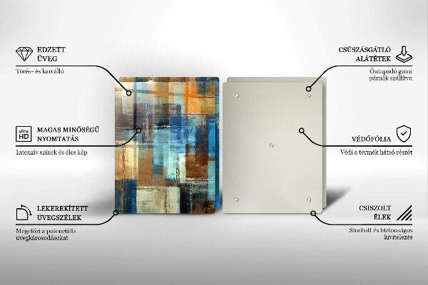 Deska do krojenia Malowane tło