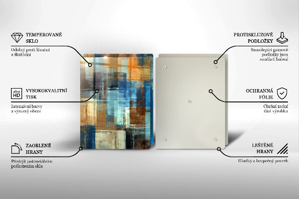 Deska do krojenia Malowane tło