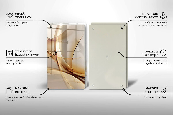 Deska do krojenia Abstrakcja kształty