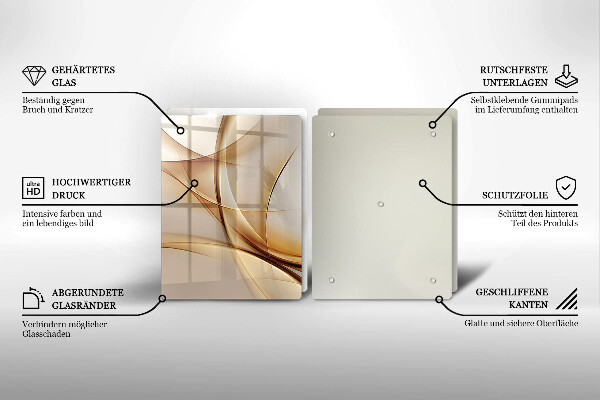 Deska do krojenia Abstrakcja kształty