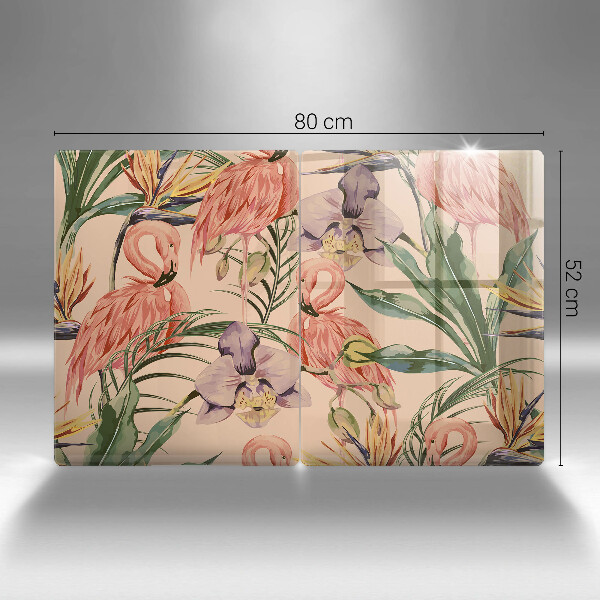 Deska do krojenia Ilustracja flamingi