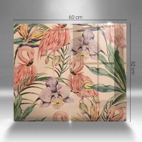 Deska do krojenia Ilustracja flamingi