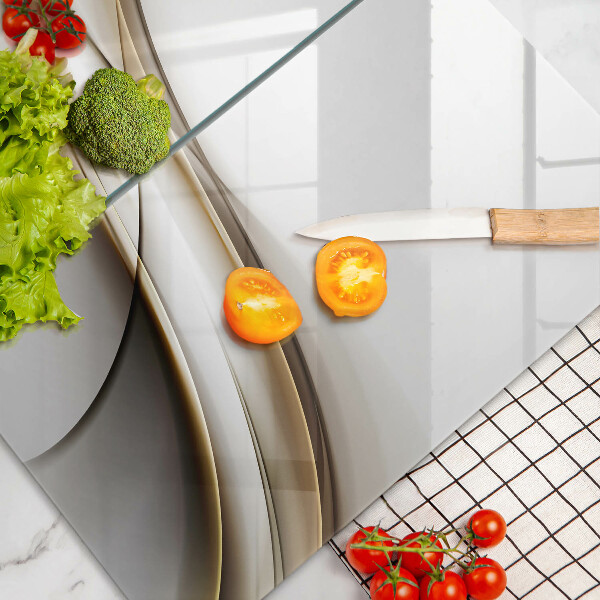 Deska do krojenia Łagodne linie abstrakcja