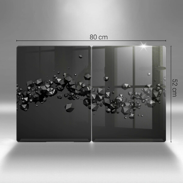 Deska do krojenia Kształty 3D abstrakcja