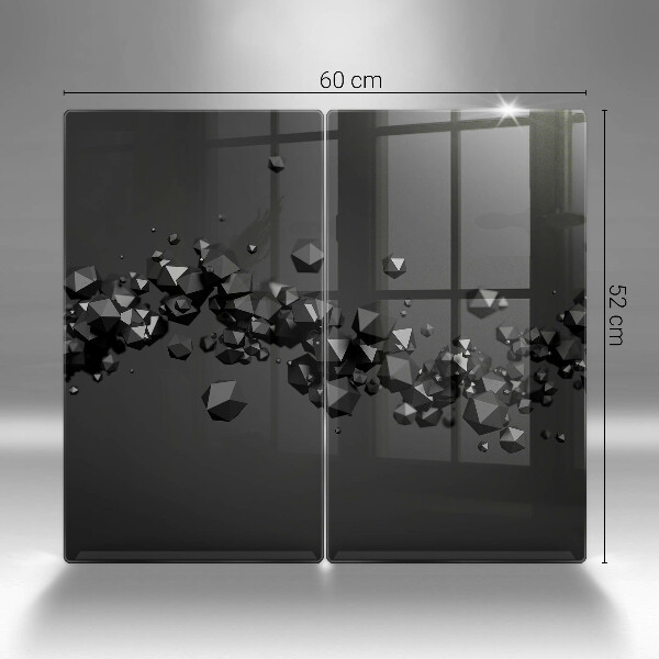 Deska do krojenia Kształty 3D abstrakcja