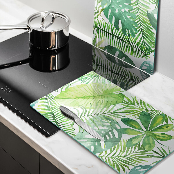 Deska do krojenia Akwarele boho liście