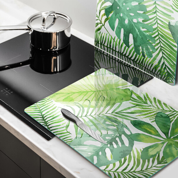 Deska do krojenia Akwarele boho liście