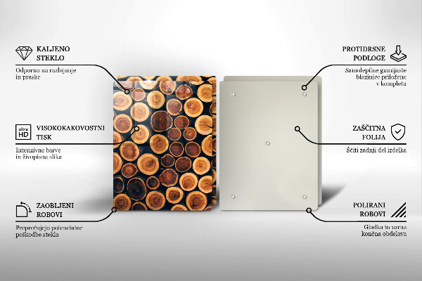 Deska do krojenia Drewniane pieńki drzew