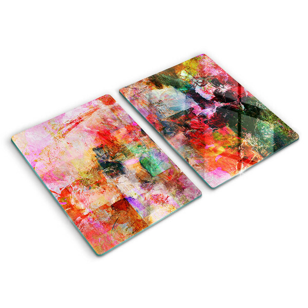 Deska do krojenia Abstrakcja farby