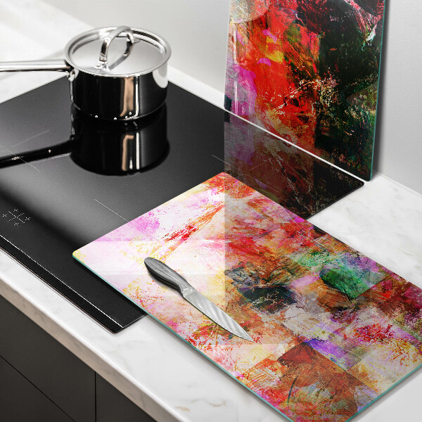 Deska do krojenia Abstrakcja farby