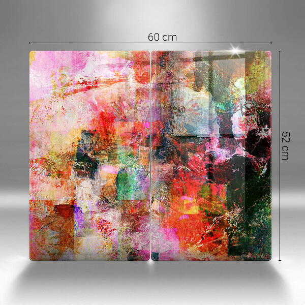 Deska do krojenia Abstrakcja farby