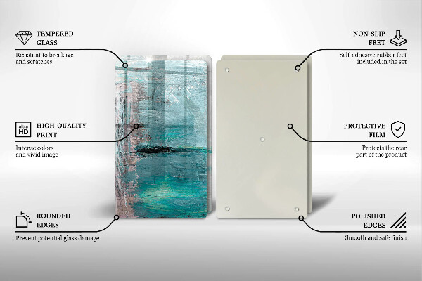 Deska do krojenia Tło abstrakcja farby