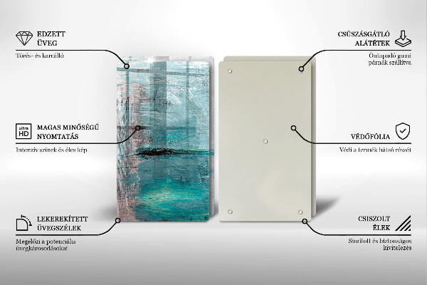 Deska do krojenia Tło abstrakcja farby