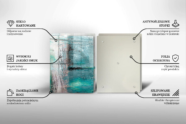 Deska do krojenia Tło abstrakcja farby