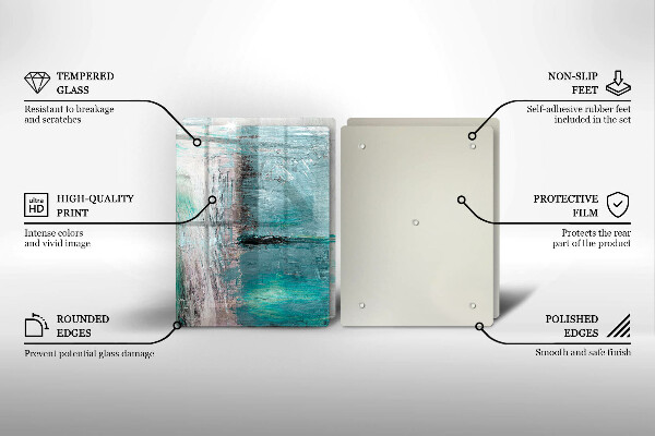 Deska do krojenia Tło abstrakcja farby