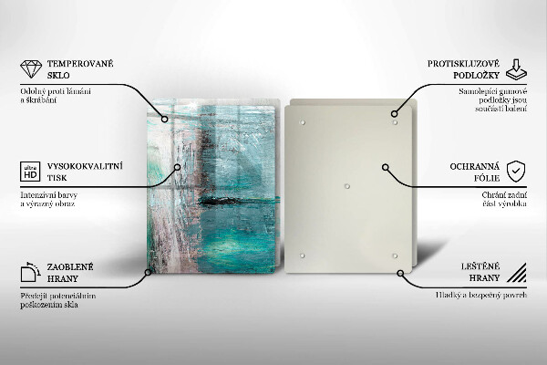 Deska do krojenia Tło abstrakcja farby