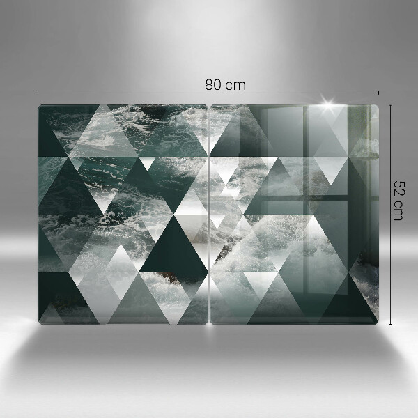 Deska do krojenia Trójkąty i woda