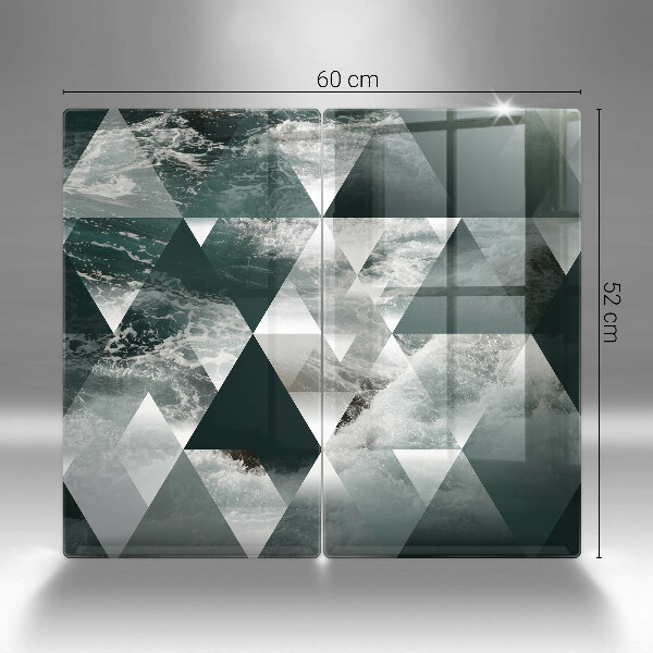 Deska do krojenia Trójkąty i woda