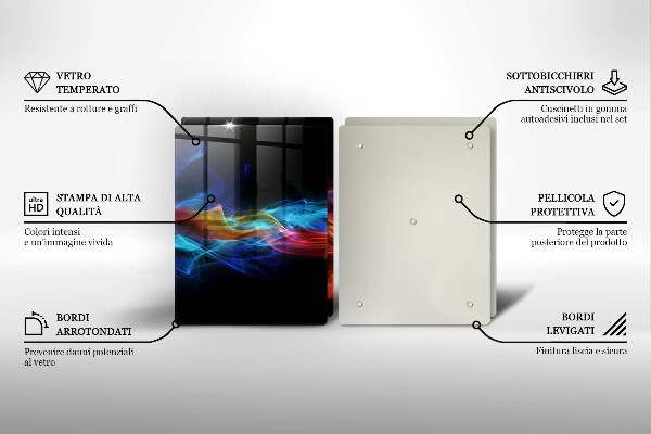 Deska do krojenia Kolorowy dym