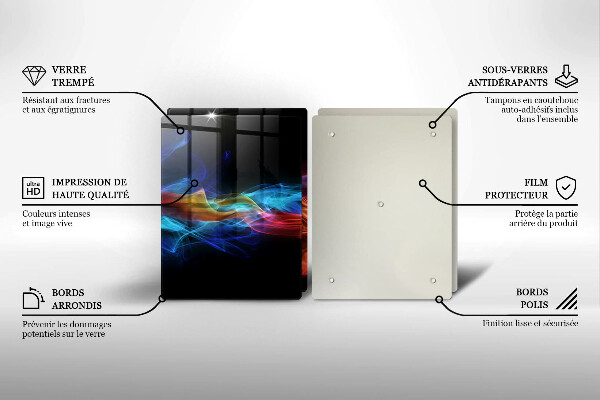 Deska do krojenia Kolorowy dym