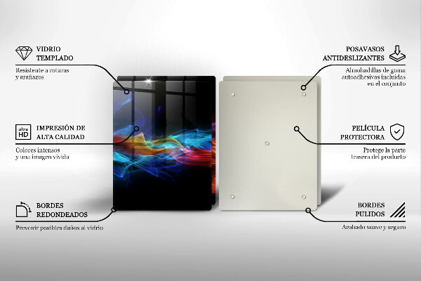 Deska do krojenia Kolorowy dym