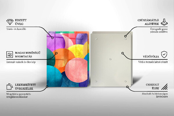 Deska do krojenia Barwne koła