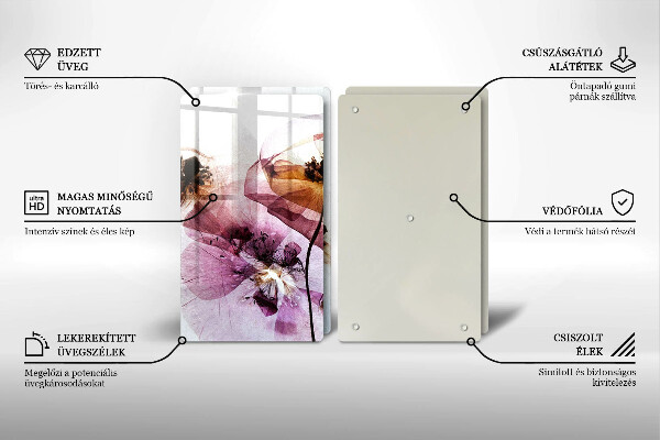 Deska do krojenia Delikatne kwiaty