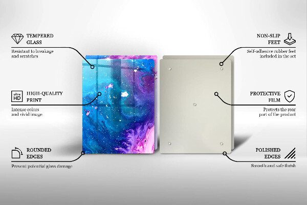 Deska do krojenia Abstrakcja tusze