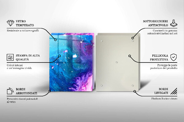 Deska do krojenia Abstrakcja tusze