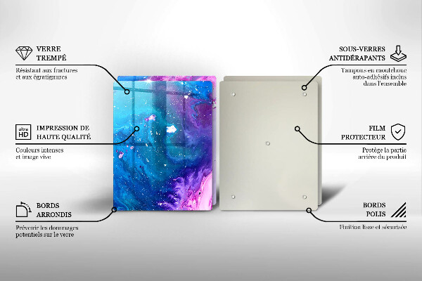 Deska do krojenia Abstrakcja tusze