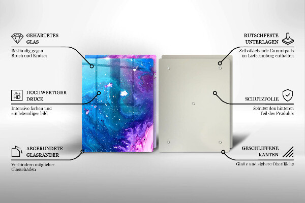 Deska do krojenia Abstrakcja tusze