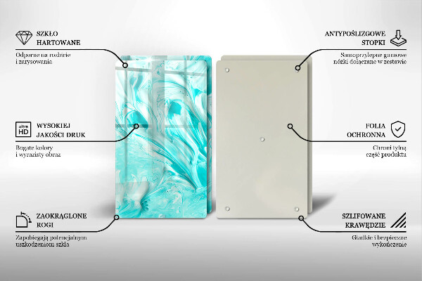 Deska do krojenia Farby abstrakcja