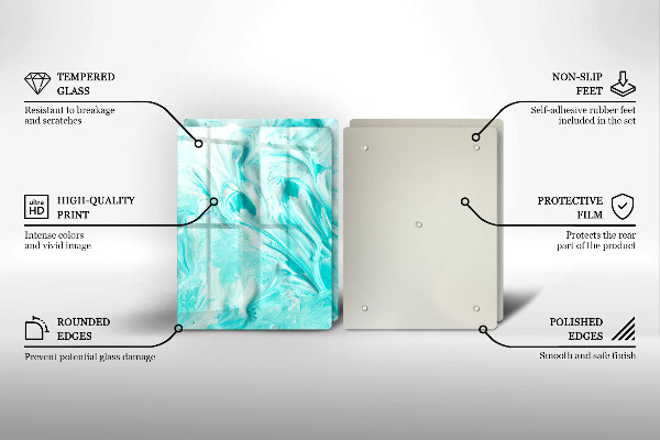 Deska do krojenia Farby abstrakcja